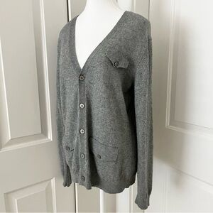 Stile Benetton Cashmere Blend Cardigan – Italian Yarn, Men’s Small, Timeless Lux